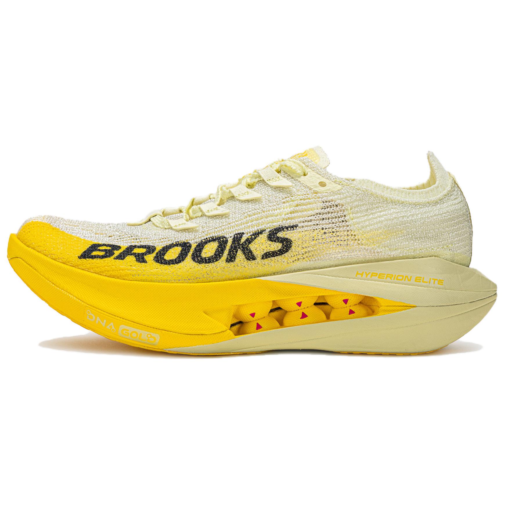 

Кроссовки для бега на длинные дистанции Rebound Low top Marathon Running Shoes Unisex Brooks, светлый желтый/желтый/серый