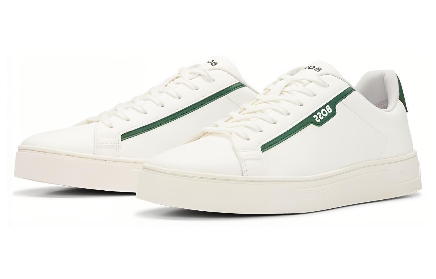 

Кроссовки HUGO BOSS Skateboarding Shoes Men Low-top White, белый