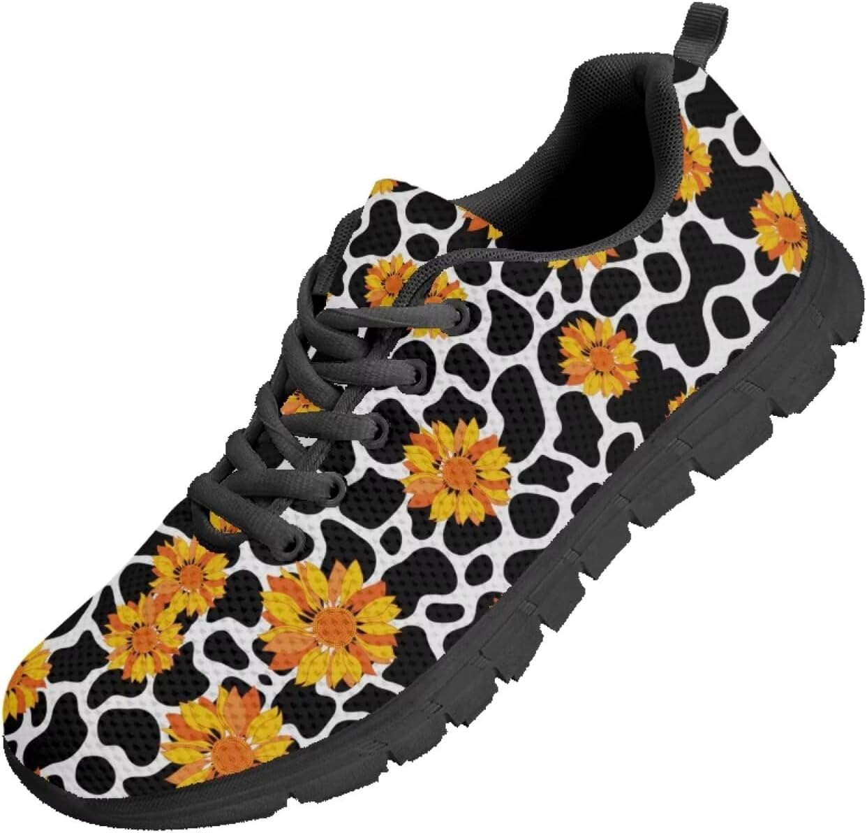 

Кроссовки Funnydude Funny Print для мужчин осенние легкие удобные для тренировок, Cow Print