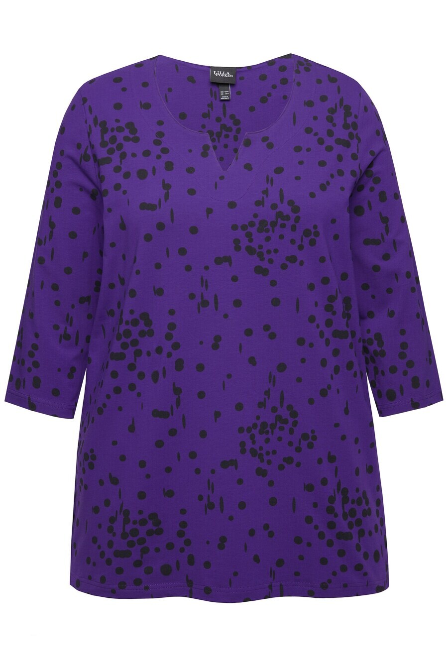 

Топ Ulla Popken Shirt, темно-фиолетовый