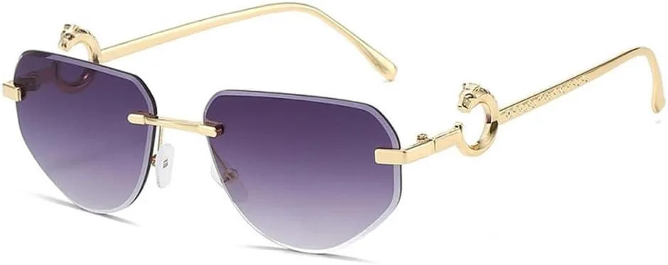 

Солнцезащитные очки для женщин и мужчин, золотистая металлическая оправа, градиентные линзы, повседневные солнцезащитные очки UV400, m1758 Generic, M-1760