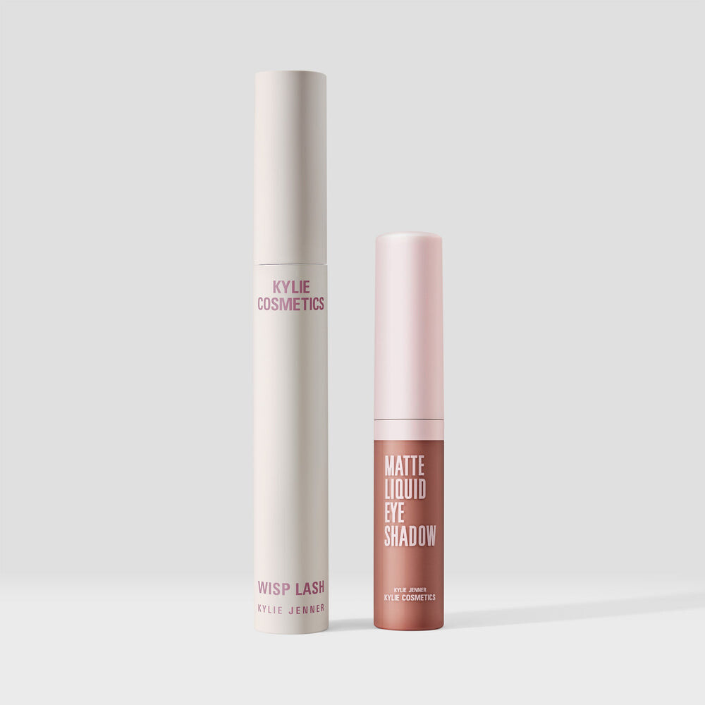 

Тушь для ресниц Kylie Cosmetics Wisp Lash Mascara & Matte Liquid Eyeshadow Duo, dusty pink/It's Her World