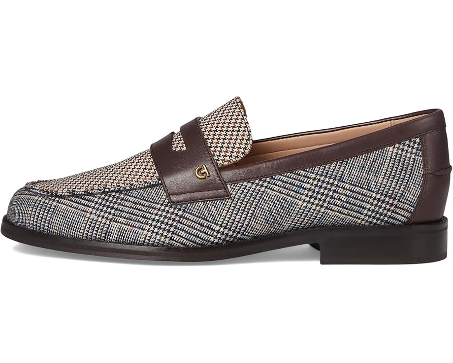 Лоферы Cole Haan Lux Pinch Penny Loafers, цвет Multi Plaid Textle — фото 4