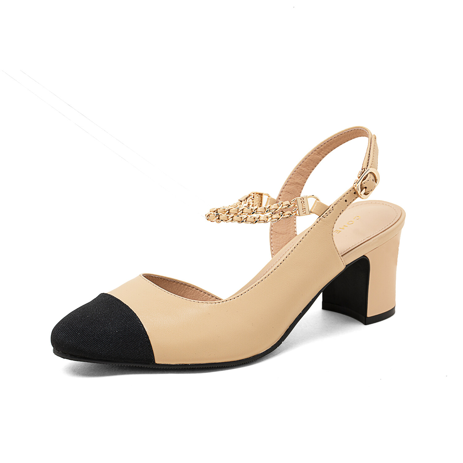 

Сандалии женские Comely, цвет Apricot/Black