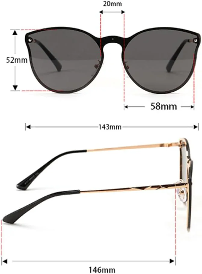 

Женские солнцезащитные очки без оправы с заклепками, мужские солнцезащитные очки в стиле ретро для активного отдыха, защита от УФ-излучения UV400 LANGSER, 1