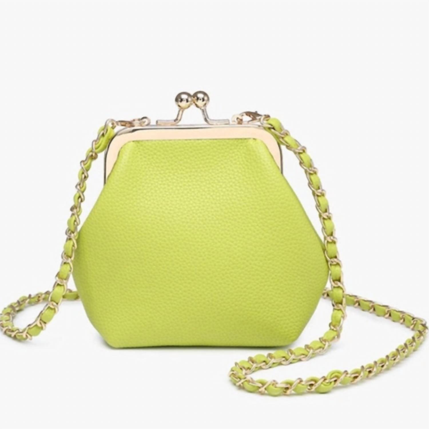 

Женский клатч-кошелек Cleo Coin Pouch Crossbody цвета авокадо Jen & Co., цвет avocado