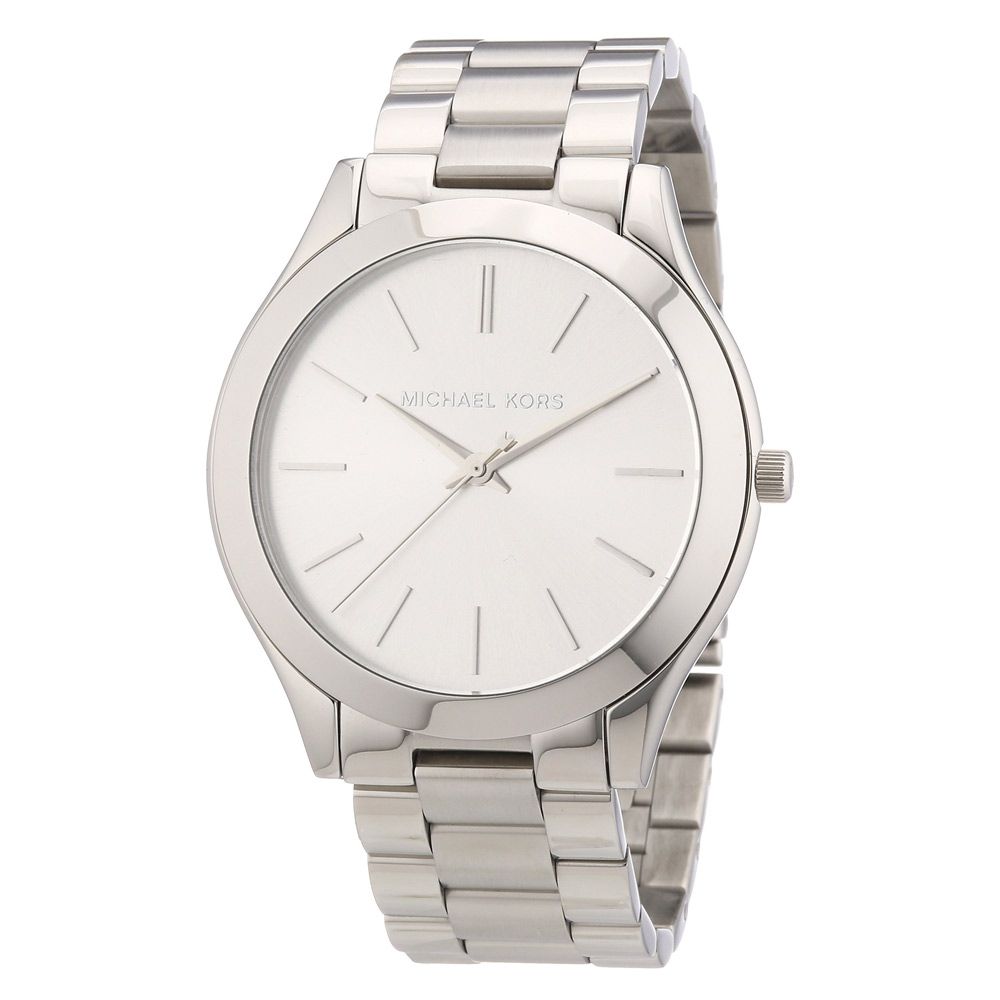 

Часы из серебристой стали Michael Kors
