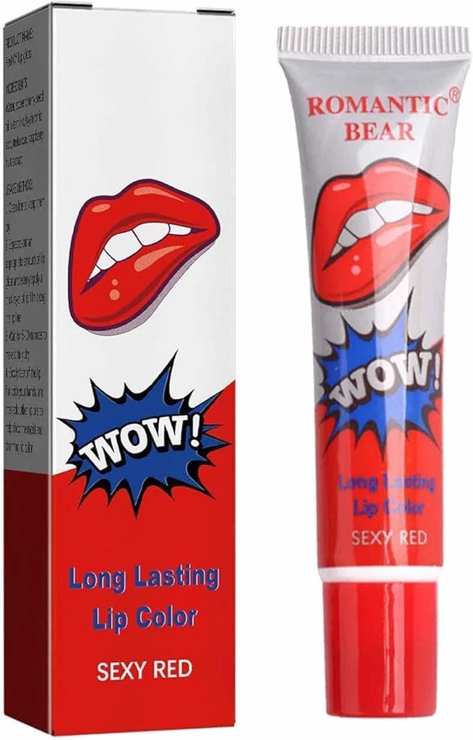 Смываемая губная помада Magic Lip Tint Peel Off, Generic, красный