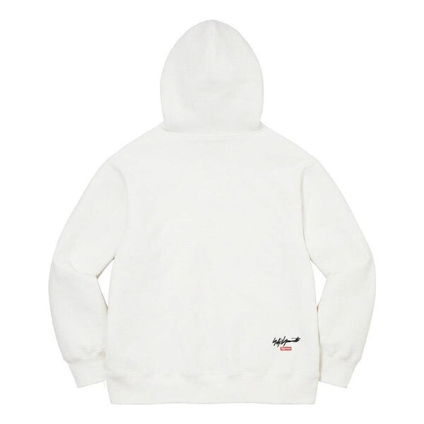 Толстовка x yohji yamamoto tekken hooded sweatshirt 'white red' Supreme, белый — фото 2
