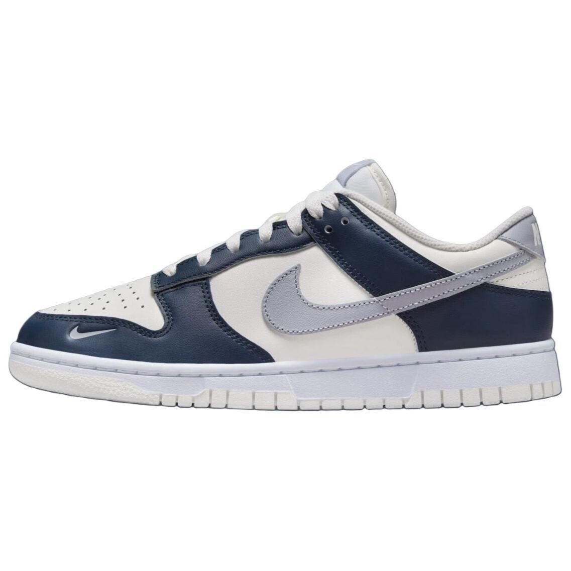 

Кроссовки Nike Dunk Low 'Armoury Navy' Women's, белый/синий