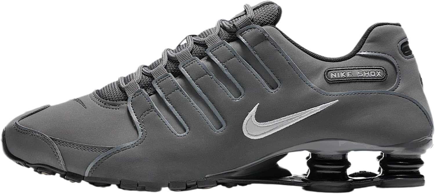 

Мужские беговые кроссовки Nike Shox NZ, черный/серый/темно-серый