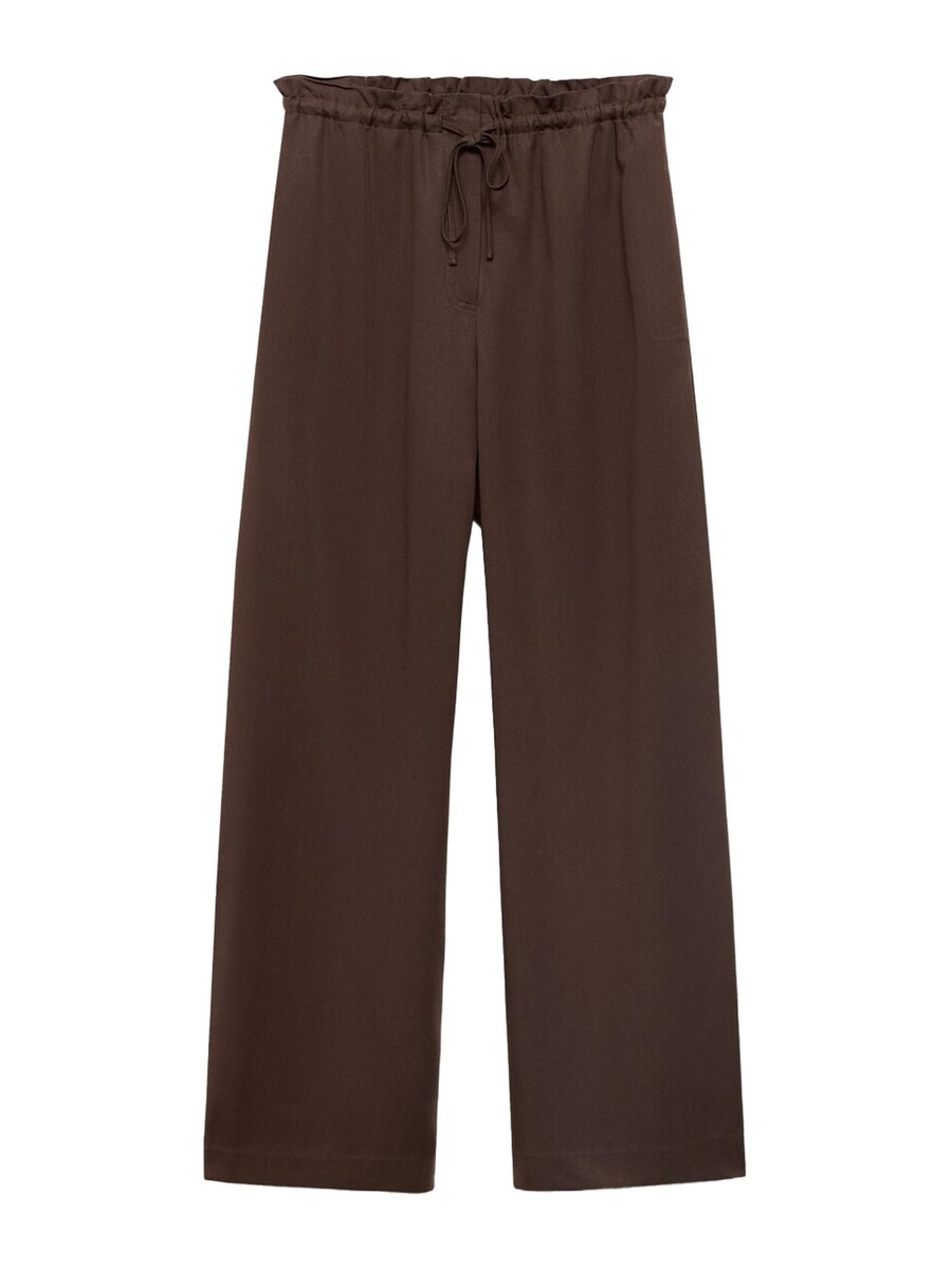 

Широкие брюки MANGO Cel, Chocolate