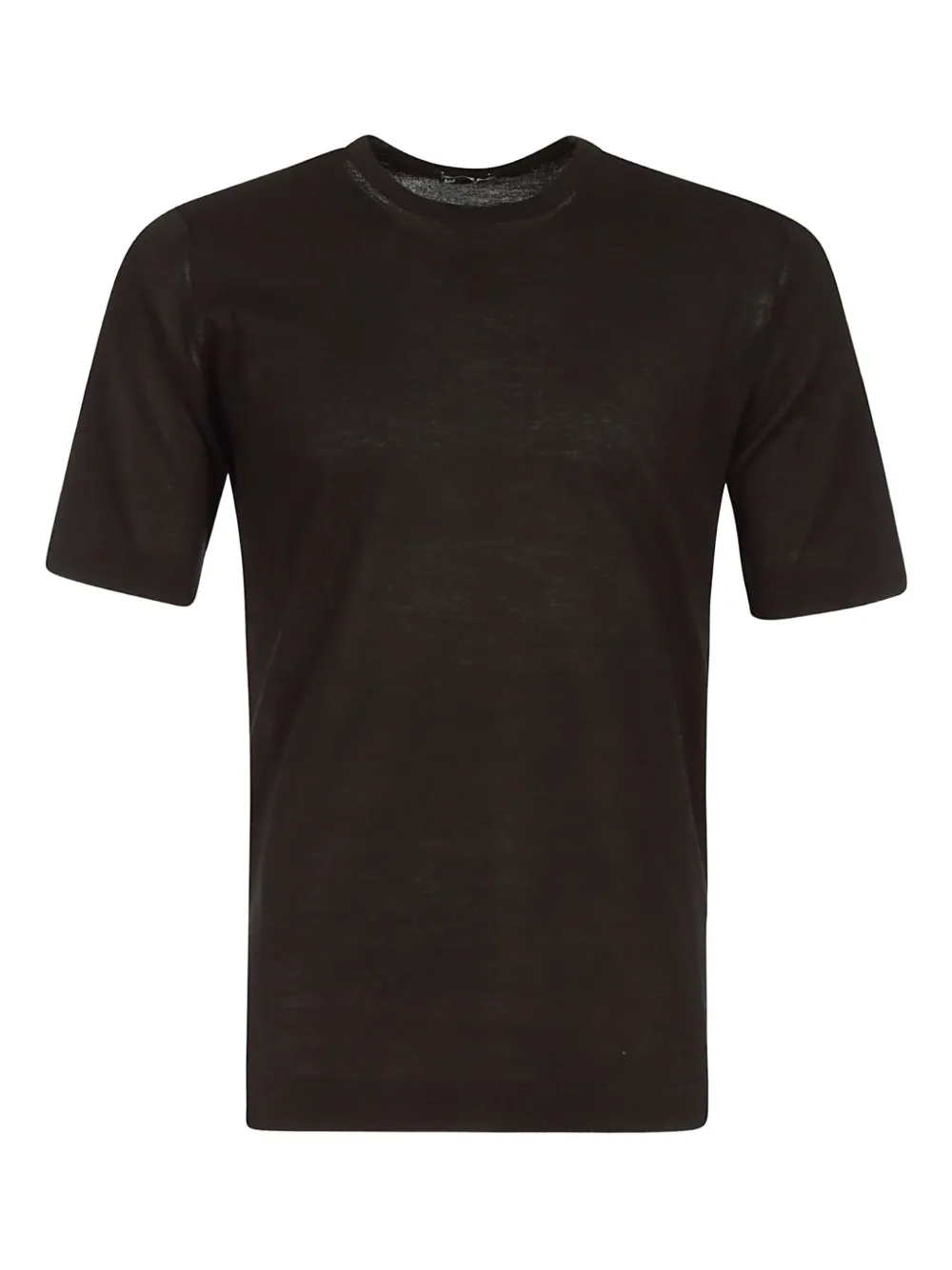 

Футболка с круглым вырезом и короткими рукавами Alpha Industries, черный