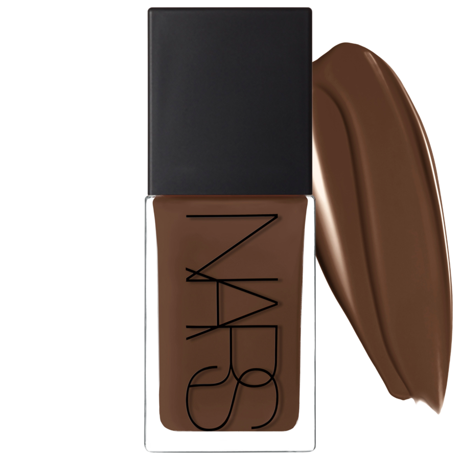 

Светоотражающая тональная основа средней степени покрытия с пептидами какао, улучшающая состояние кожи. NARS, 1 oz/30 mL, Anguilla