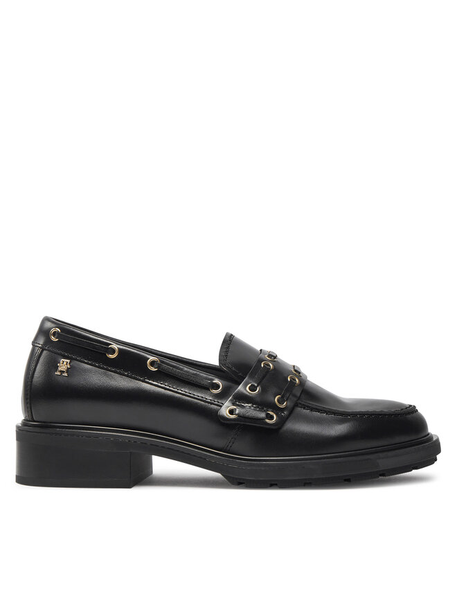 

Лоферы Tommy Hilfiger Nautical Eyelets FW0FW08148 Negro, черный