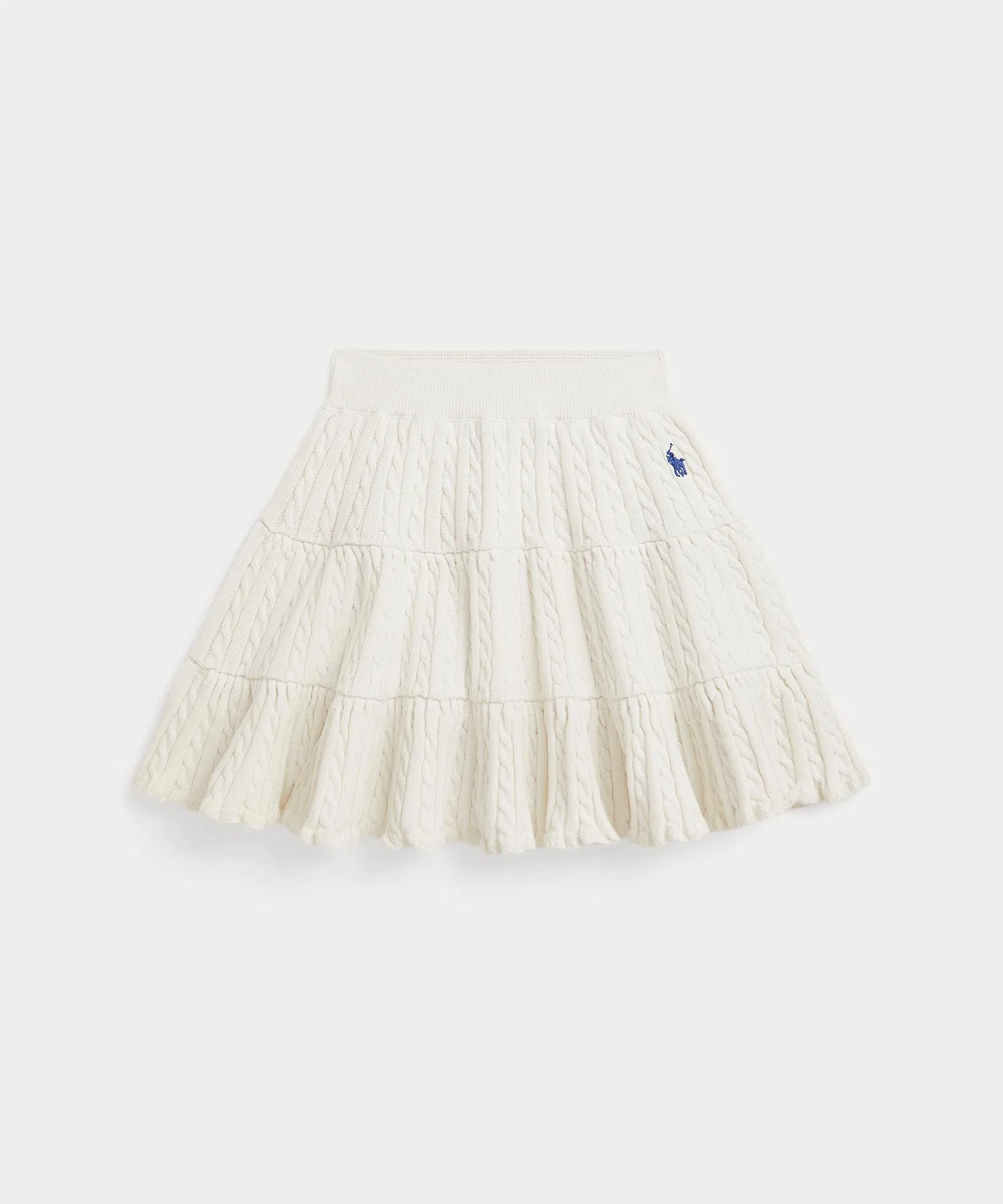 Детская юбка POLO RALPH LAUREN CHILDRENSWEAR с мини-кабельным узором