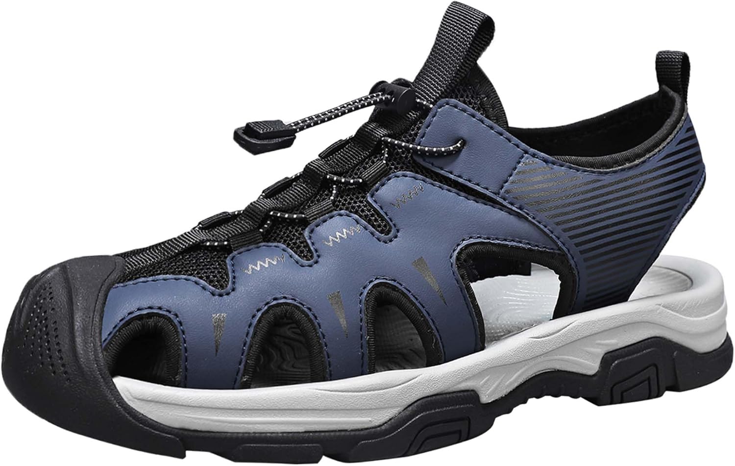 

Сандалии и шлепанцы с отверстиями для мужчин с противоскользящей подошвой для ношения на улице Cyyds, синий