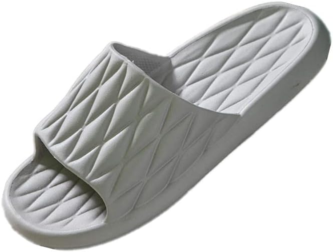 

Тапочки для дома MATERUIEYES, мужские шлепанцы, босоножки для пляжа, бассейна и душа, светло-серый