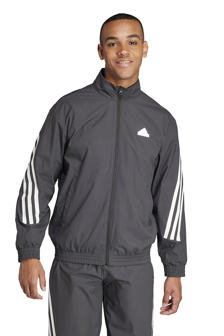 

Куртка на молнии и логотипе Adidas Sportswear, серый