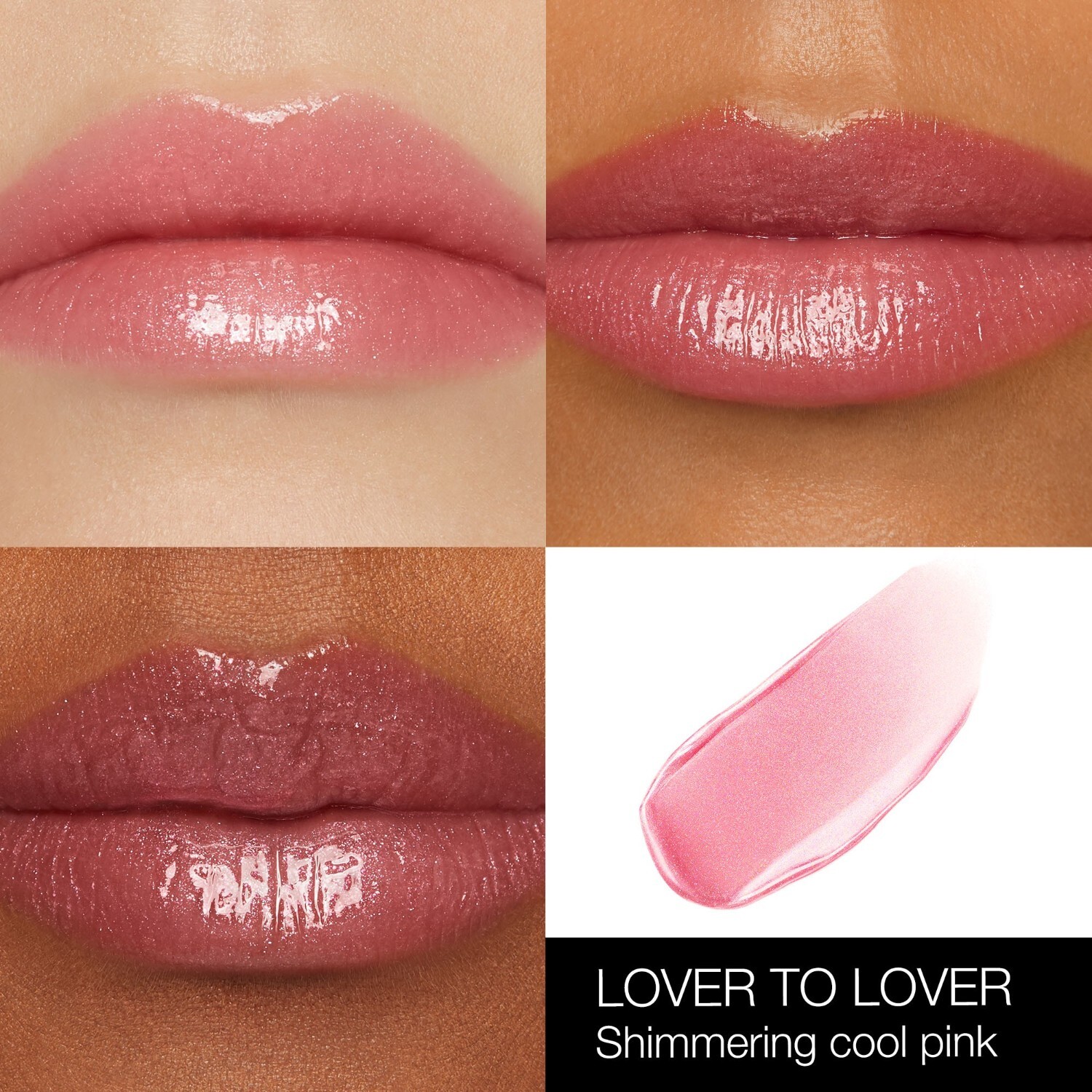 Бальзам для губ afterglow lip shine Nars, lover to lover, объем 5.5 мл — фото 2