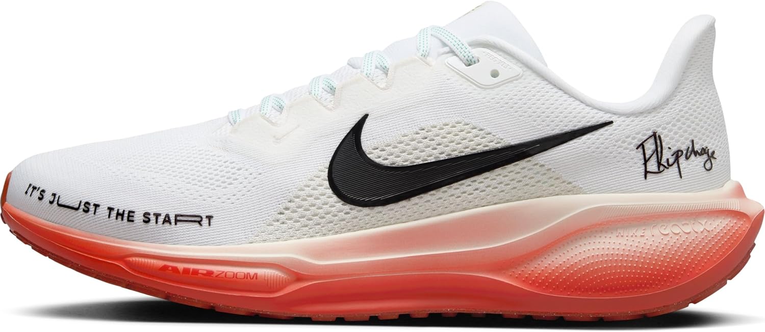 

Мужские беговые кроссовки Nike Pegasus 41, белый/слоновая кость/черный/красный