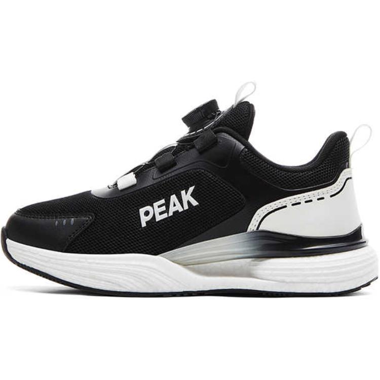 

Кроссовки для бега с низким верхом, противоскользящие, износостойкие, для детей и подростков PEAK, черный/белый