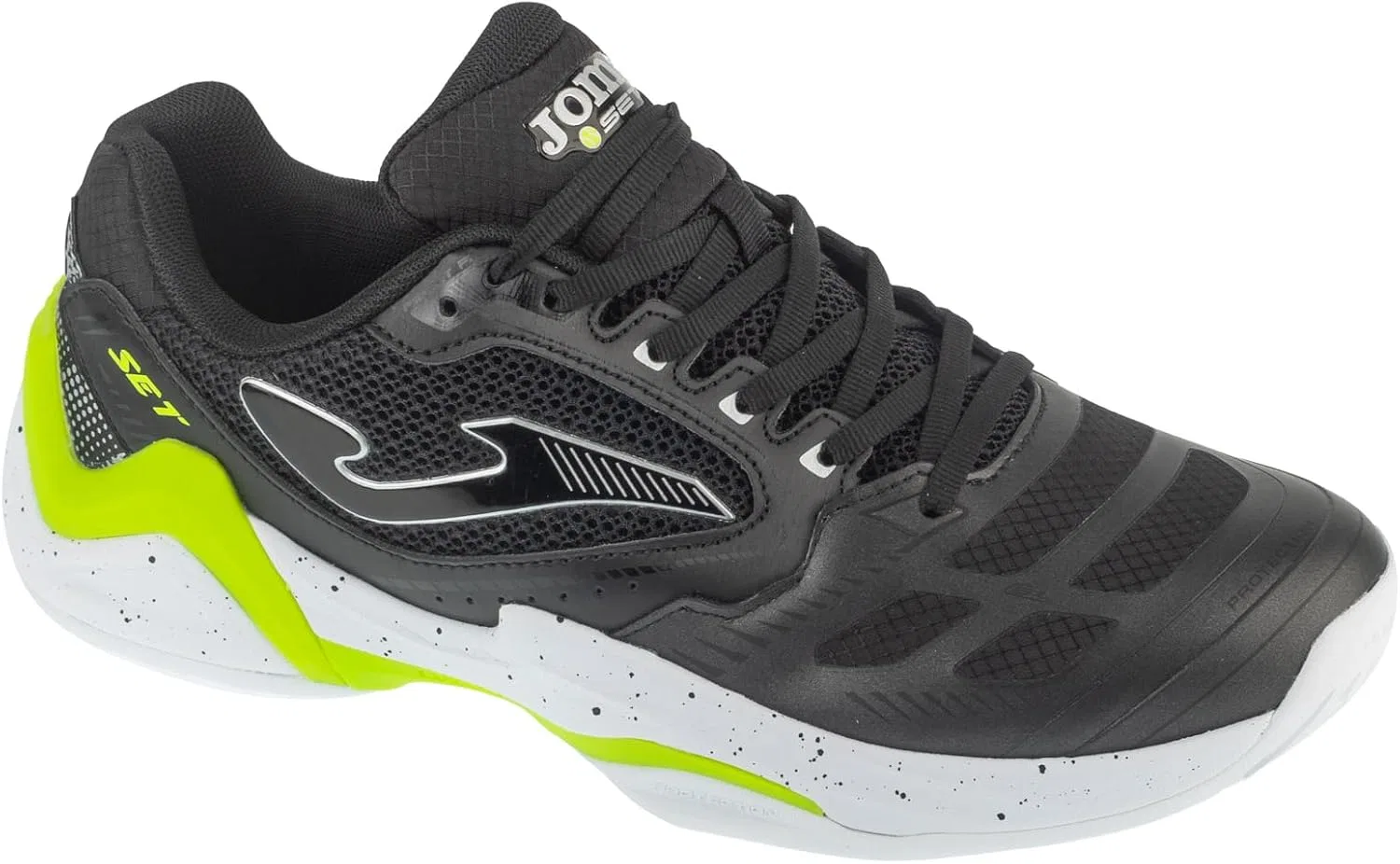 Мужские теннисные кроссовки Joma Set 2501 TSETW2501AC, черно-желтые