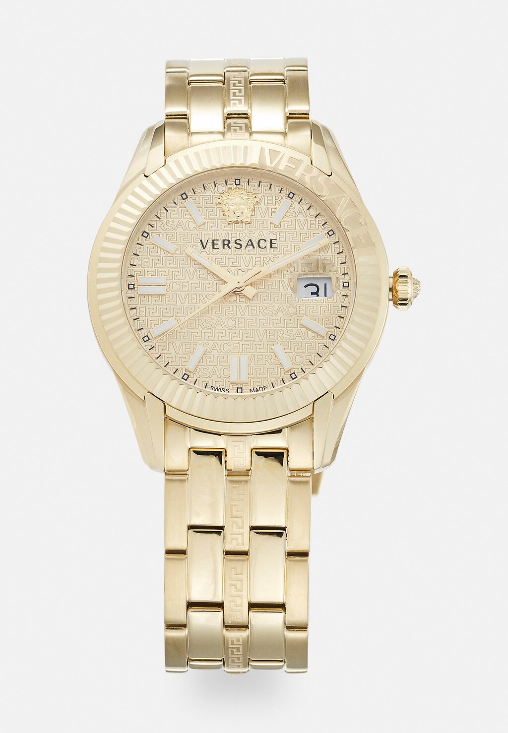 

Часы Greca Time Versace, цвет champagne, Серый, Часы Greca Time Versace, цвет champagne