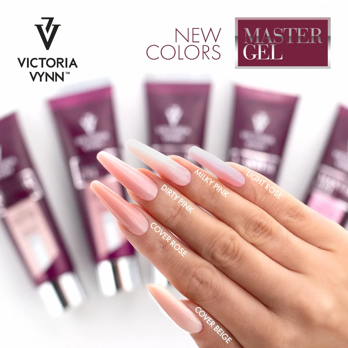 Моделирующий гель Victoria Vynn Master Gel UV LED, 60 г, оттенок 05 Cover Blush Victoria Vynn