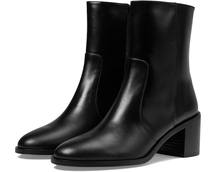 

Ботинки Stuart Weitzman Esme Zip Bootie, черный