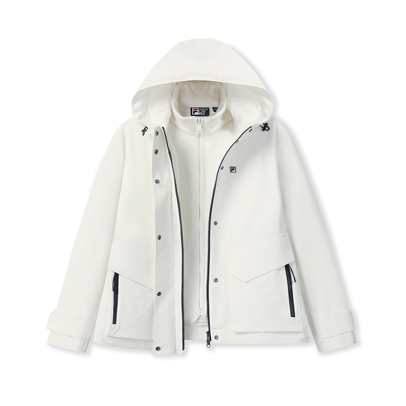 

FILA Куртка Heritage женская белая облачная долина, Cloud White
