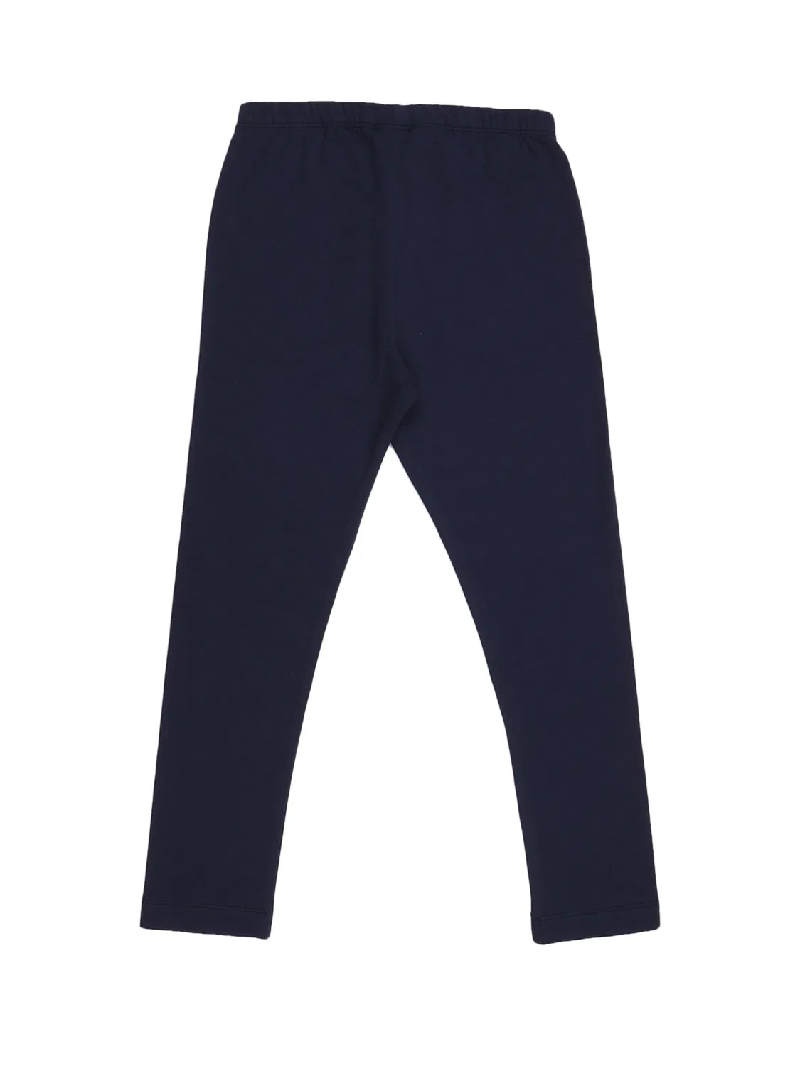 Узкие леггинсы Walkiddy Unifarben Leggings темно-синего цвета — фото 2
