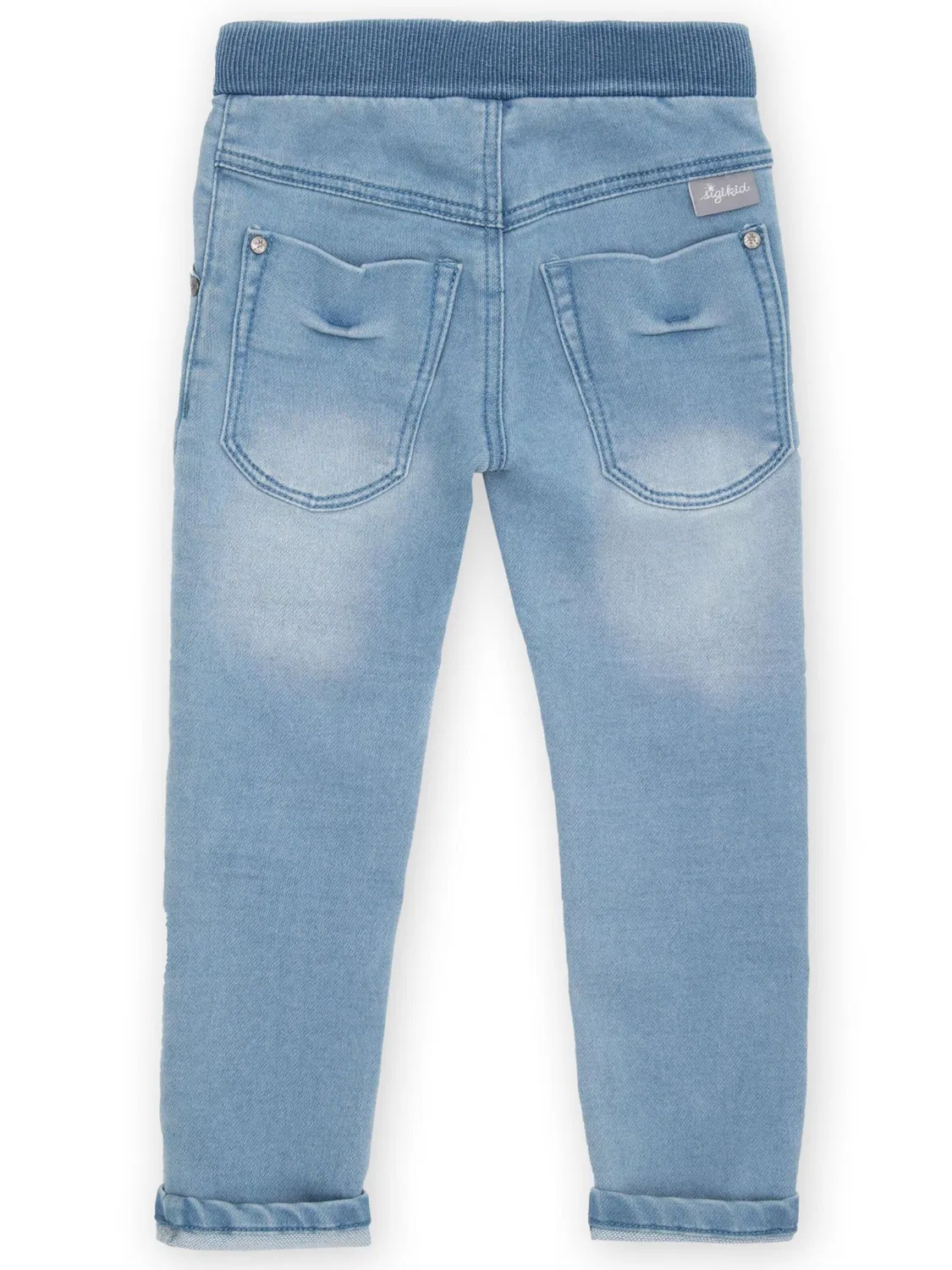 Джинсы Sigikid Regular Jeans Jeans светло-голубого цвета — фото 3