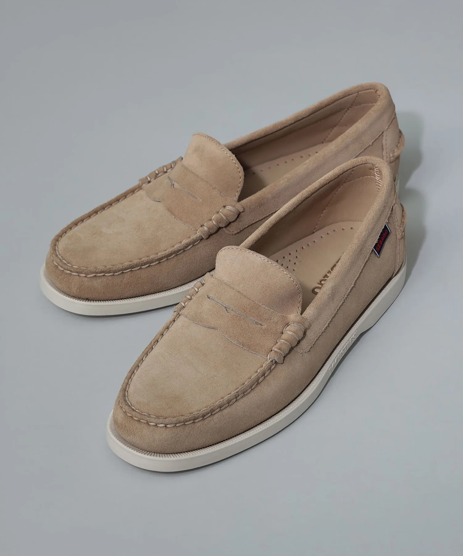 Мужские туфли лоферы Dan Boat SEBAGO темно-синие — фото 2