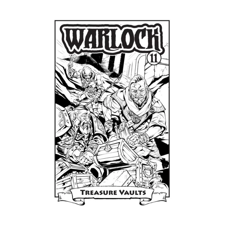 

Warlock #11 - Treasure Vaults, 5th Edition Dungeons & Dragons (Kobold Press), мягкая обложка