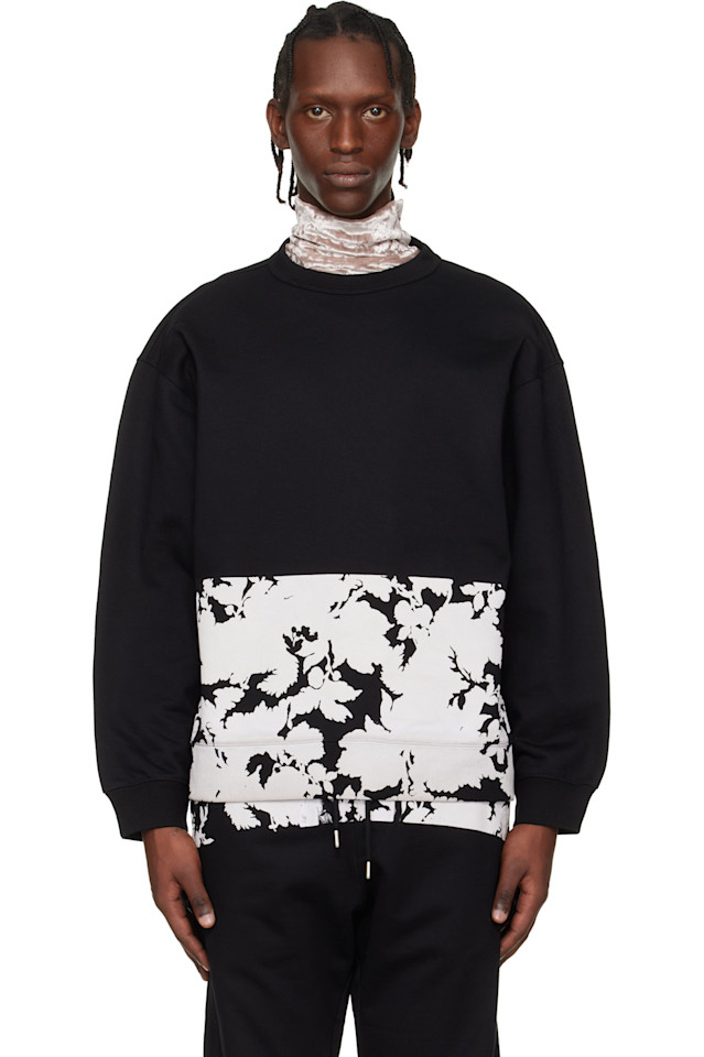 

Толстовка с принтом Dries Van Noten, черный