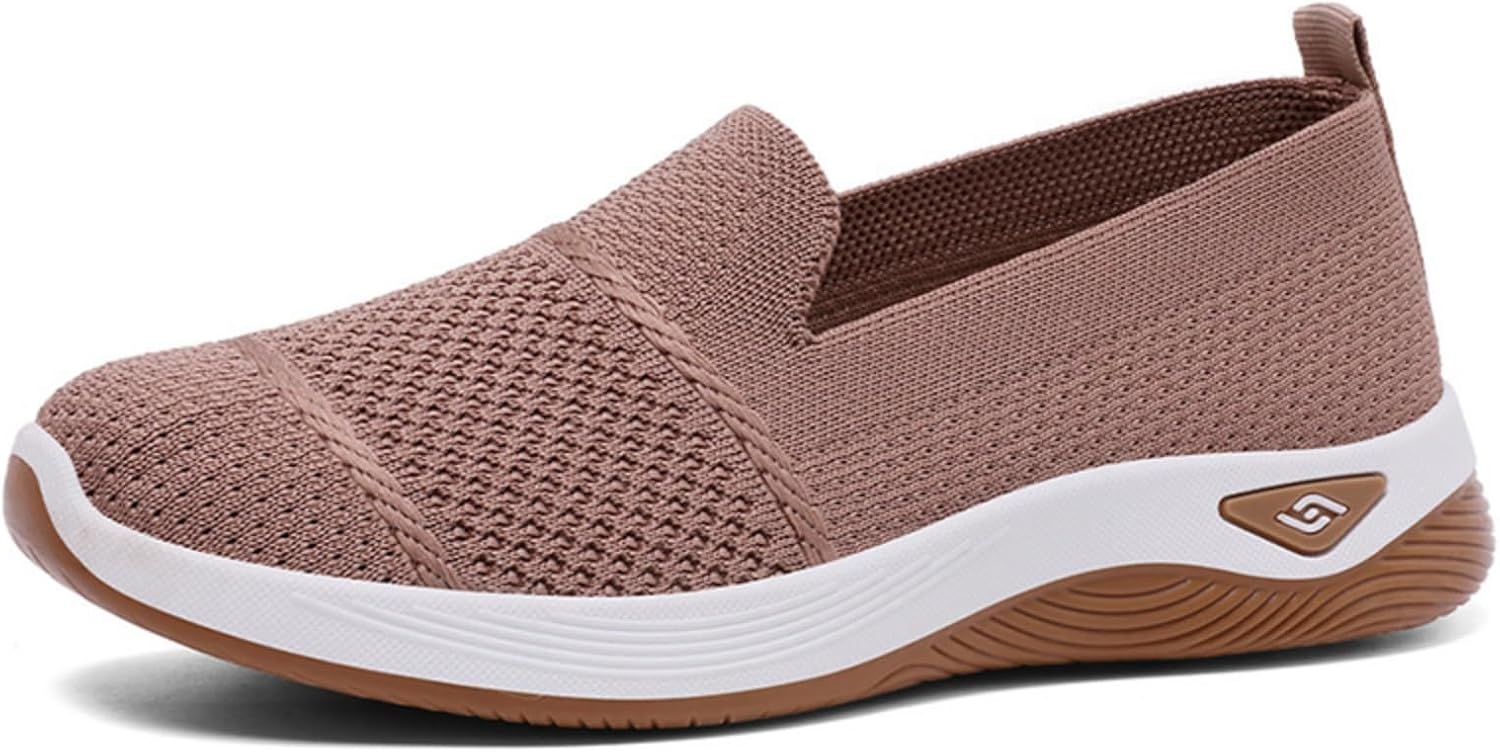 

Женские ортопедические плетеные кроссовки ZWRXW, эластичные, с сетчатой верхней частью, на молнии, низкие, модные кроссовки с противоскользящей подошвой для спорта, прогулок, работы, бега и тенниса, хаки