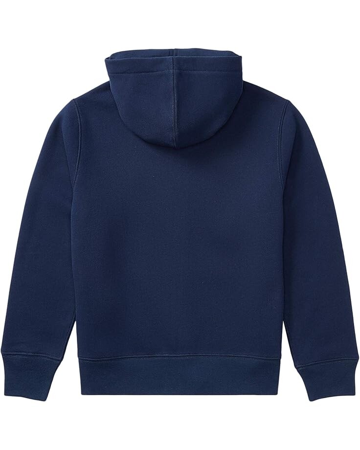 Худи Polo Ralph Lauren Kids Cotton-Blend-Fleece Hoodie, цвет Cruise Navy — фото 2