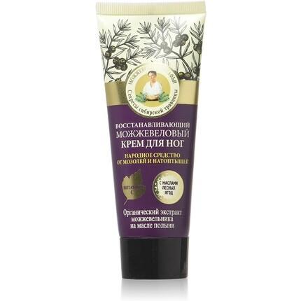 

Рецепты бабушки Агафьи Соки восстанавливающий крем для ног Можжевельник 75мл, Grandma Agafia'S Recipes 5