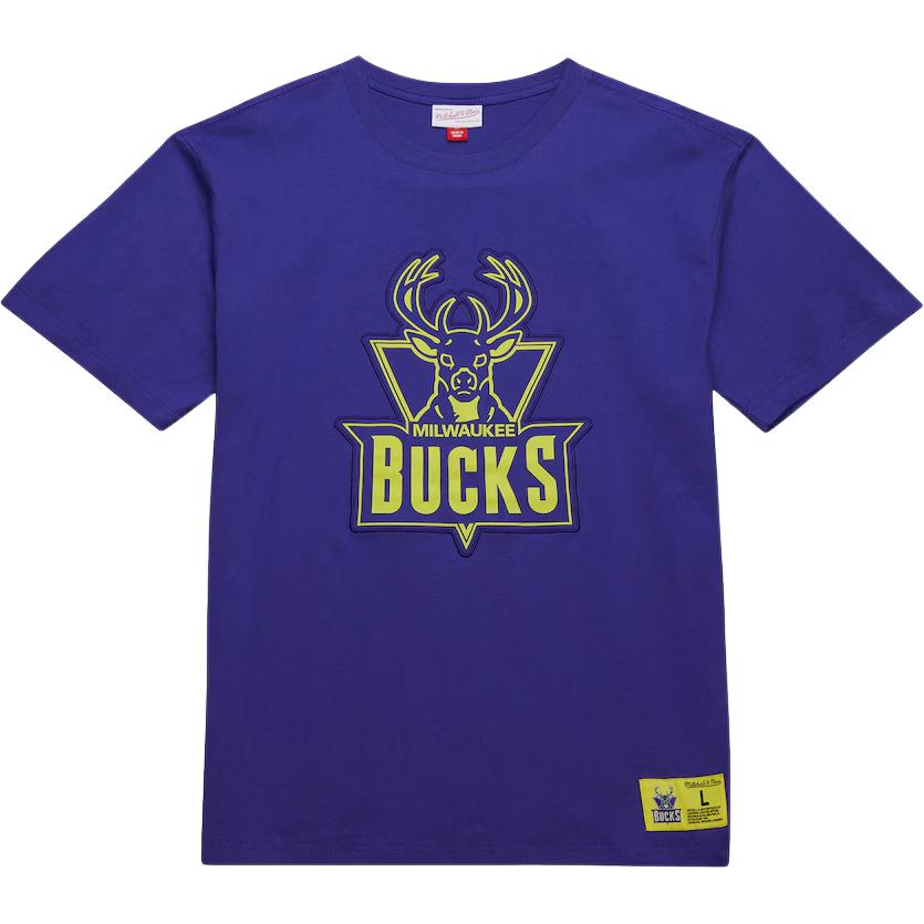 

Mitchell Ness Футболка Mitchell & Ness x NBA Milwaukee Bucks Neon Nights Premium мужская purple, Фиолетовый, Mitchell Ness Футболка Mitchell & Ness x NBA Milwaukee Bucks Neon Nights Premium мужская purple
