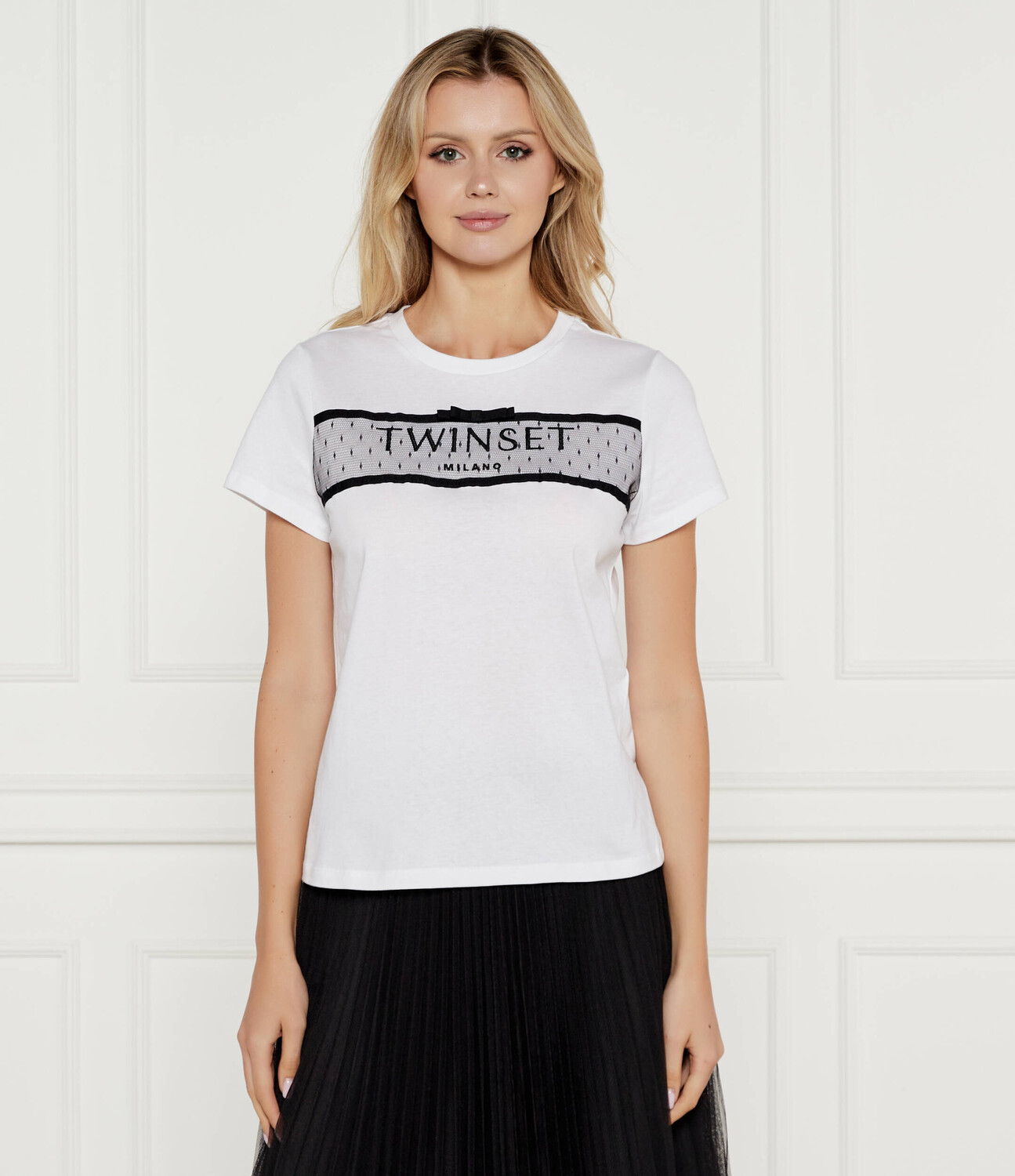

Футболка TWINSET Regular Fit, белый