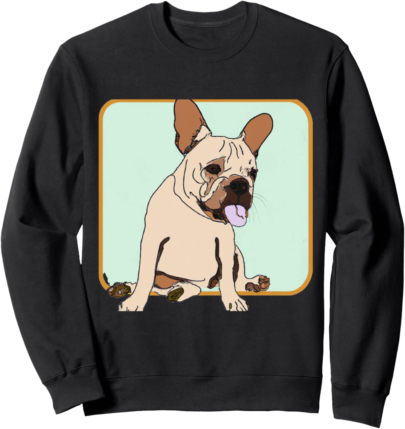 

Красочные изображения собак, милый портрет собаки, толстовка с изображением бостон-терьера Modern Nyc/Shibuya Designs 42 - Funny Animal, черный