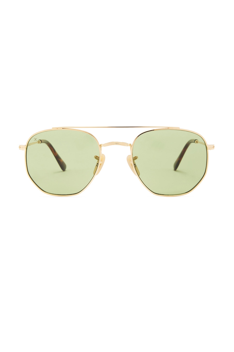 

Солнцезащитные очки-авиаторы jones Decade Eyewear, золотой