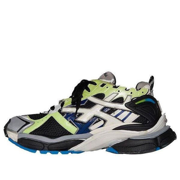 

Кроссовки runner sneaker 'grey blue green' Balenciaga, серый