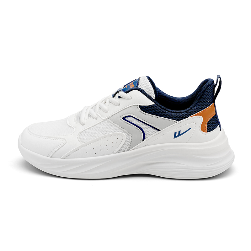 

Низкие кроссовки Warrior мужские бело-сине-серые, белый/темно-синий/серый