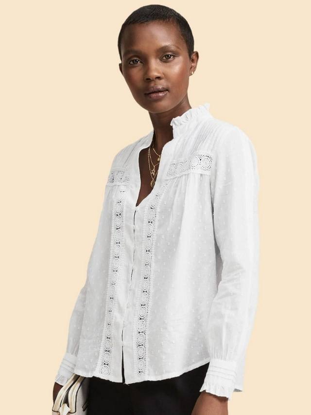 

Рубашка Carrie Dobby Aspiga, White