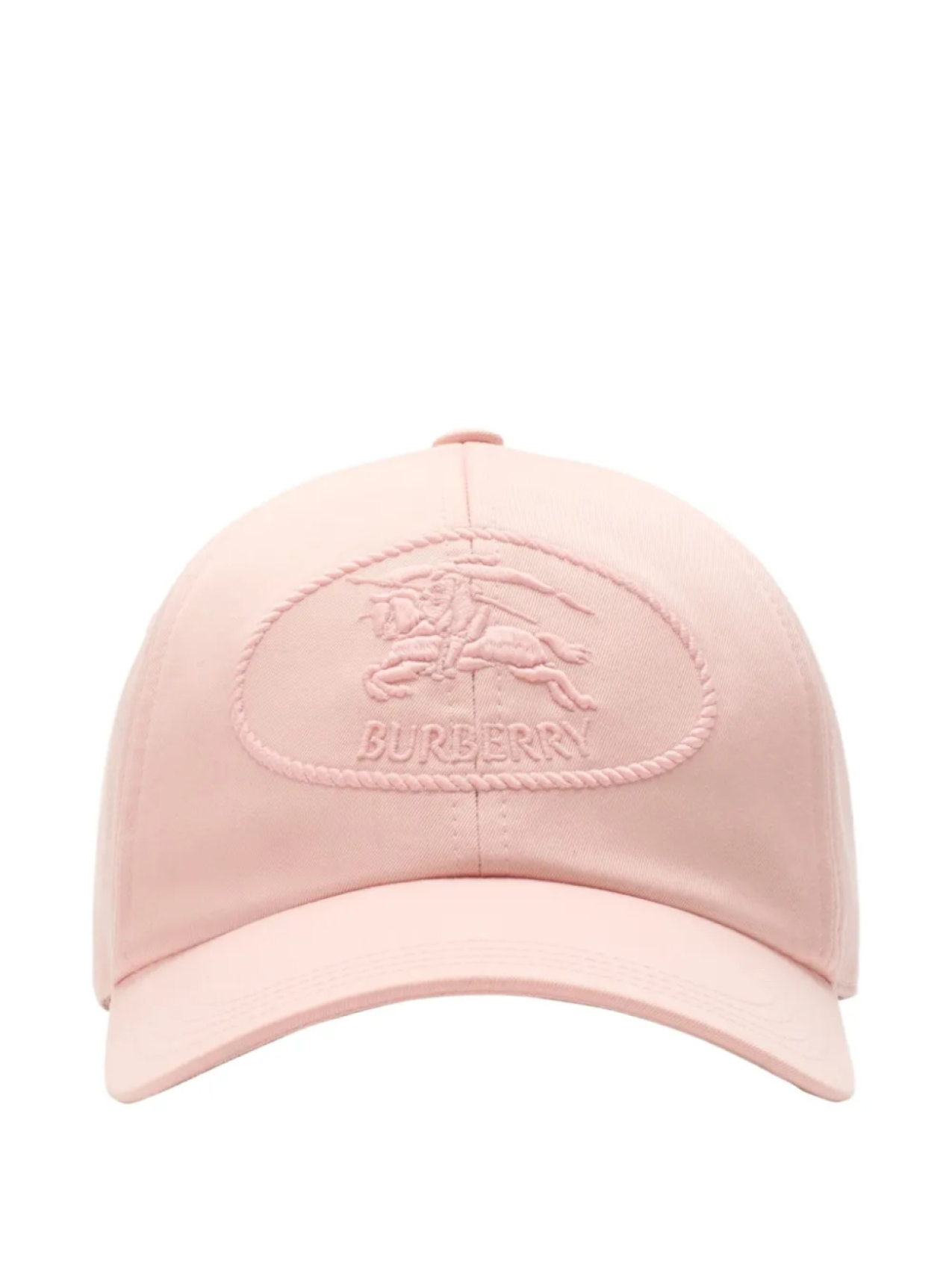 

Кепка Burberry Equestrian Knight из габардина, розовый
