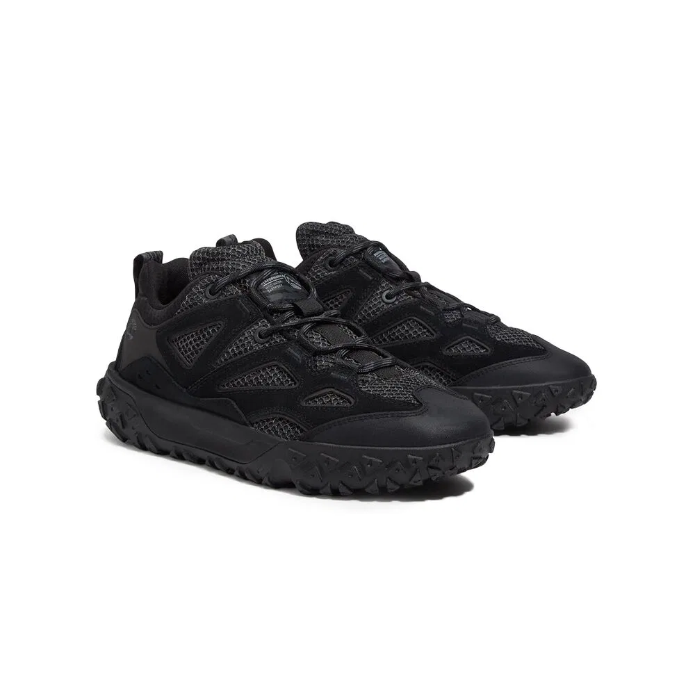Мужские низкие кроссовки Greenstride Motion6 на шнуровке чёрные от Timberland