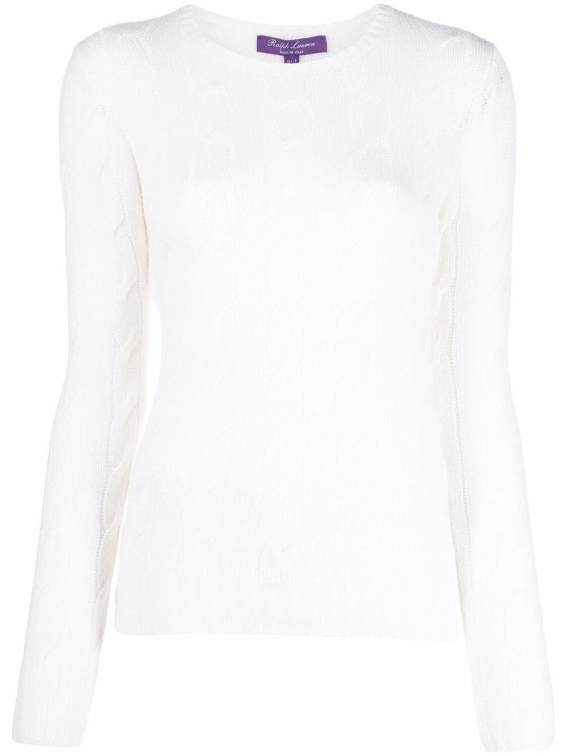 

Ralph Lauren Collection кашемировый джемпер фактурной вязки, нейтральный цвет