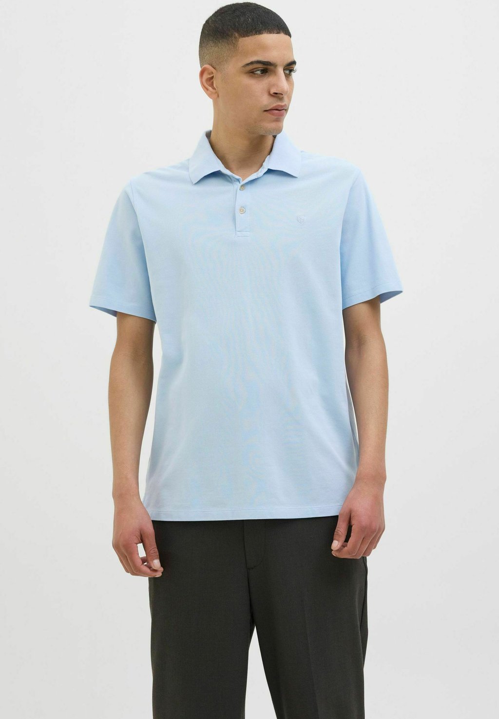 

Рубашка поло JPRWILLIAM Jack & Jones PREMIUM, светло-голубой